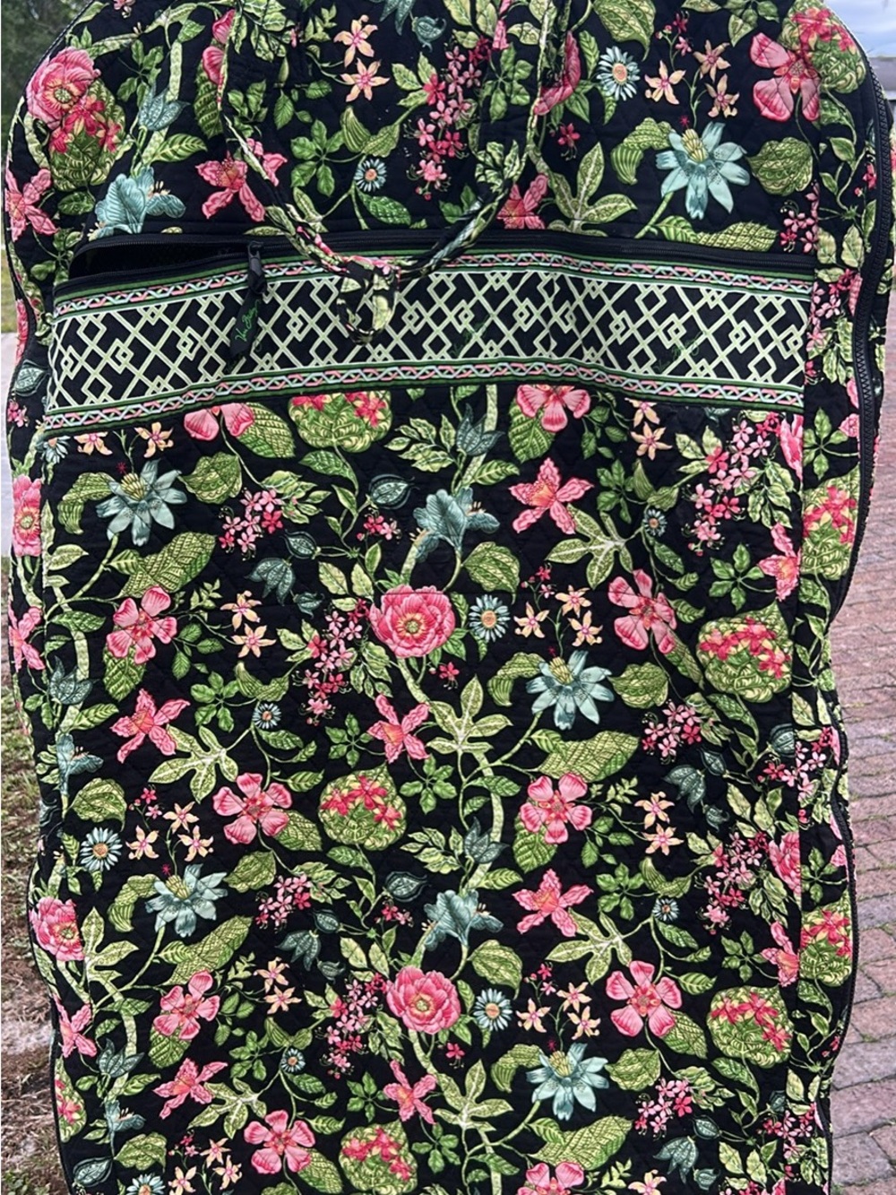 Vera Bradley Botanica (Retired) Travel Garment Bag